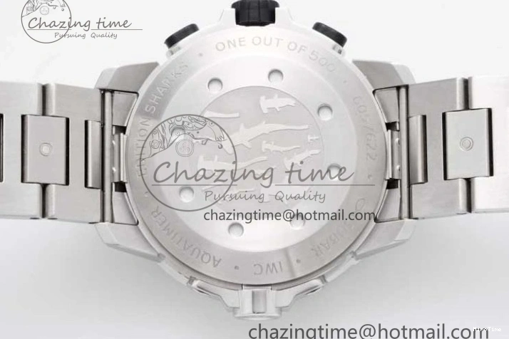 MIROTIME 0509 EasyCare Aquatimer Chrono SS V6SF 1:1 Best Edition Gray Dial on SS Bracelet A 7035